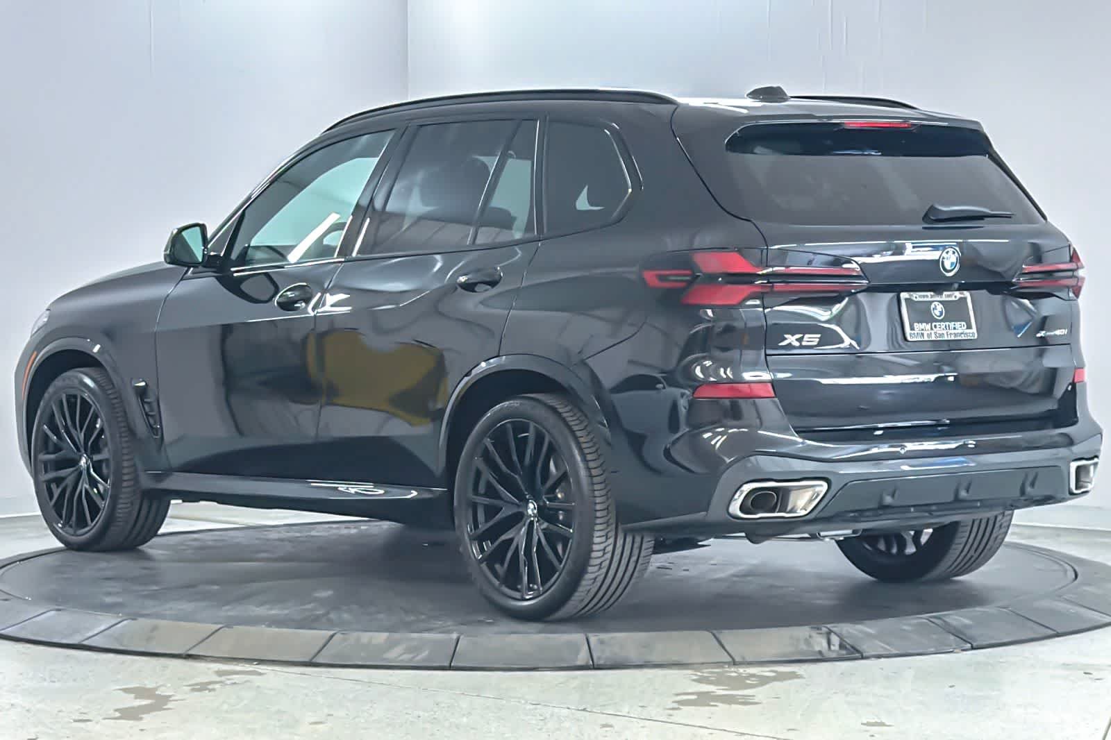 Certified Used 2024 Black Sapphire Metallic BMW xDrive40i image 6