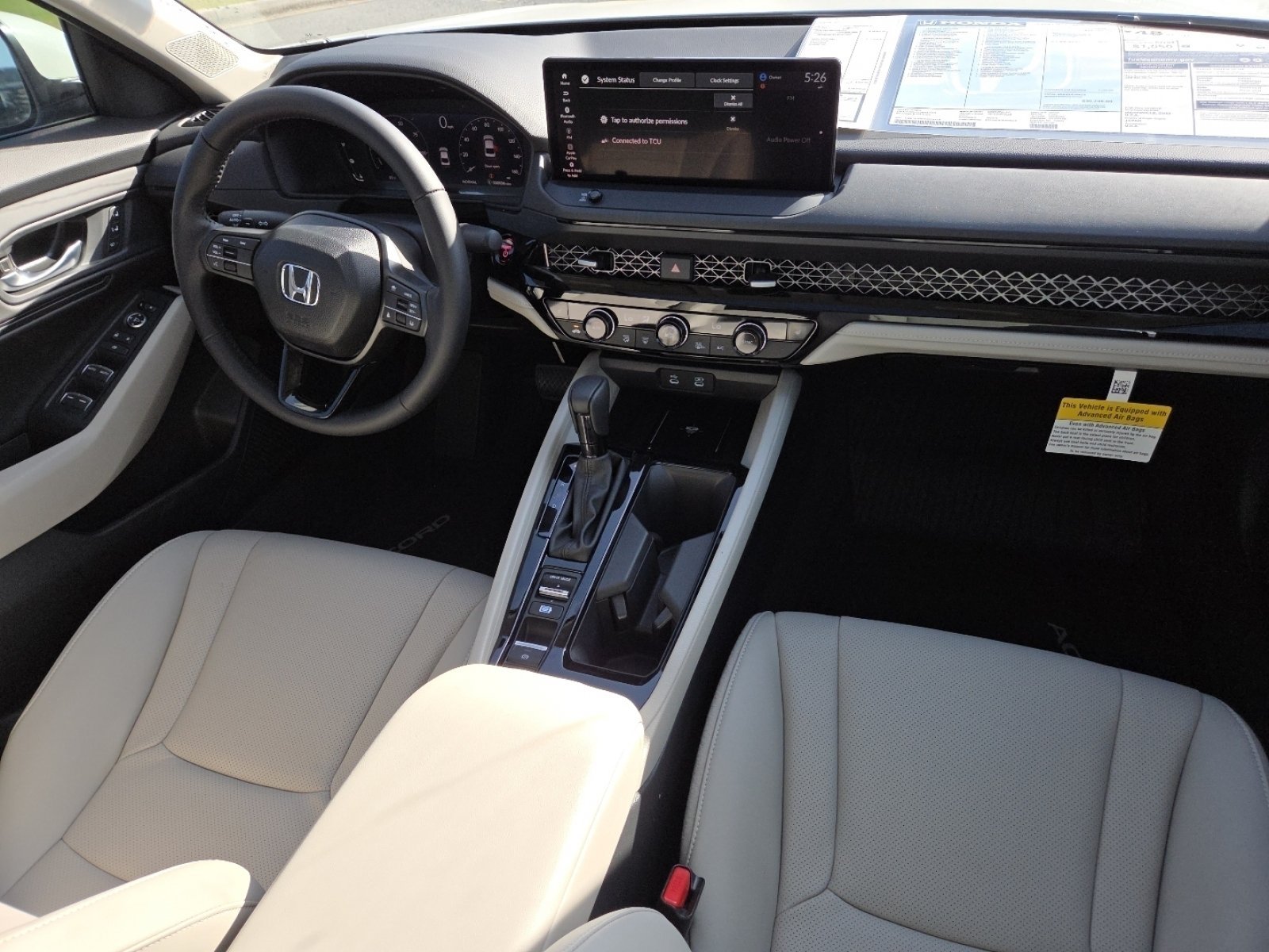 New 2026 Platinum White Pearl Honda EX-L image 23