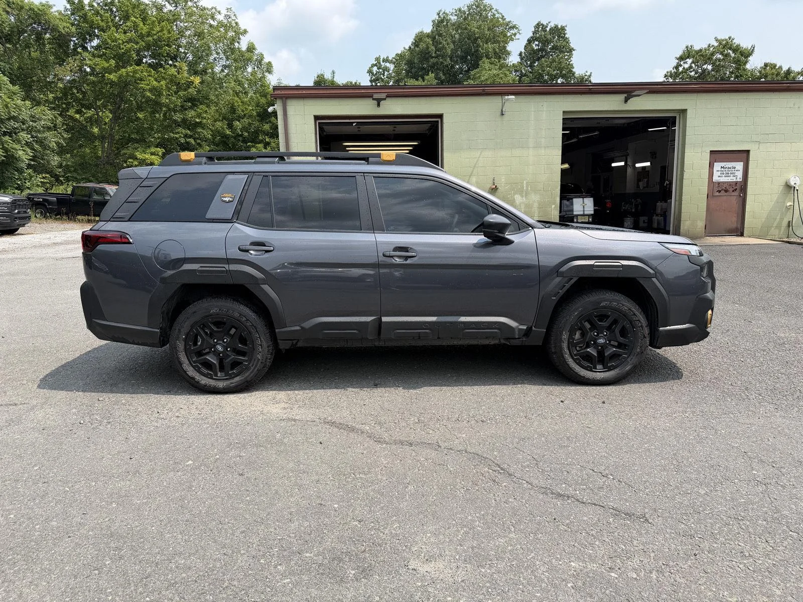 Used 2026 Magnetite Gray Metallic Subaru Wilderness image 3