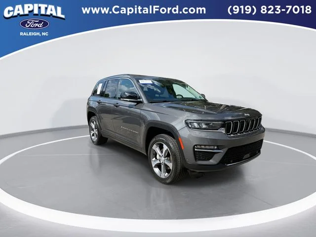Used 2024 Gray Jeep Limited image 2