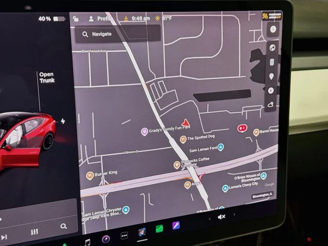 Used 2021 Red Multi-Coat Tesla Performance image 13