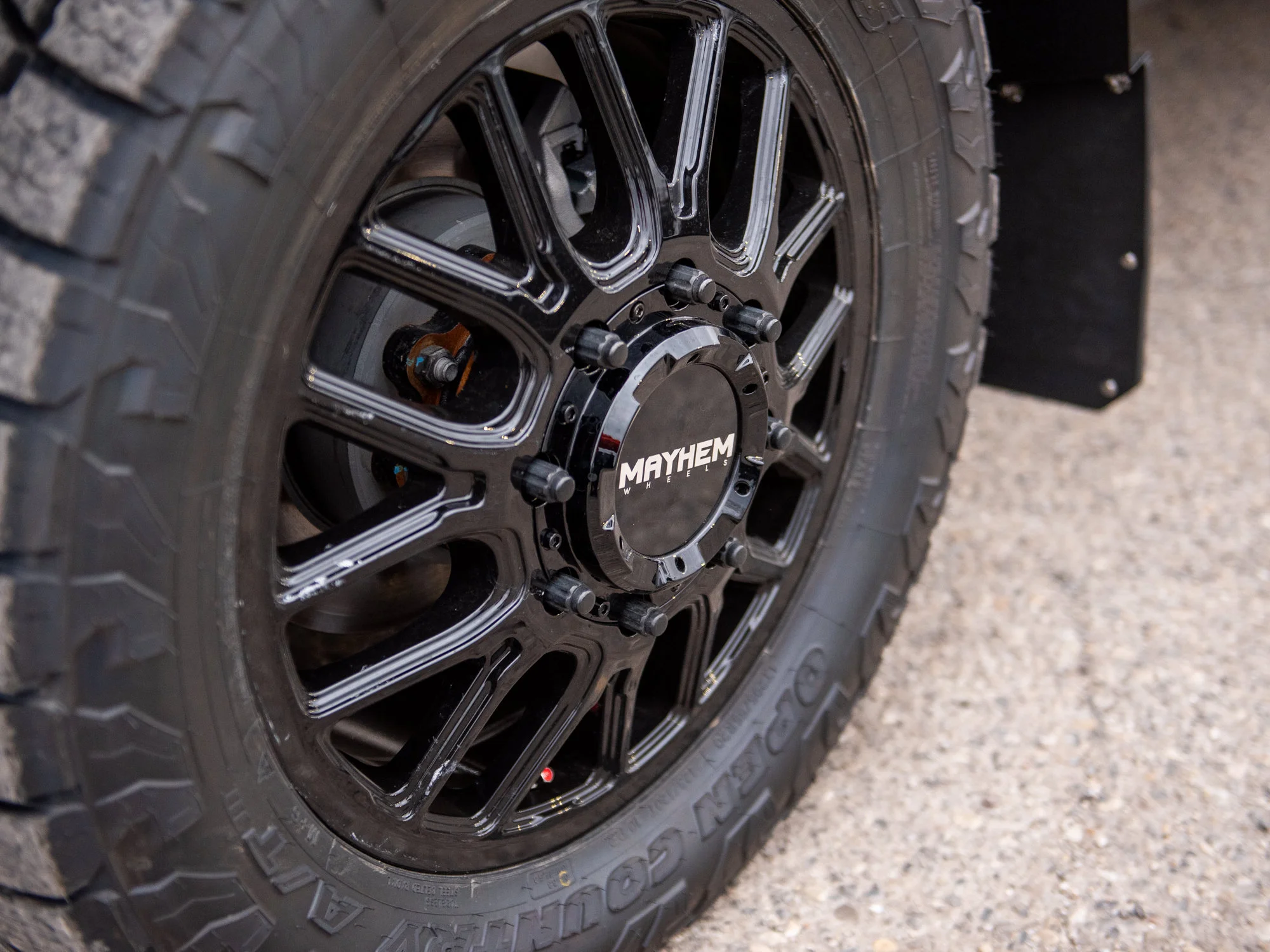 Used 2026 Blue RAM Limited* Mega Cab, 20 Inch Mayhem Wheels, Trigger Industries Mudflaps image 3