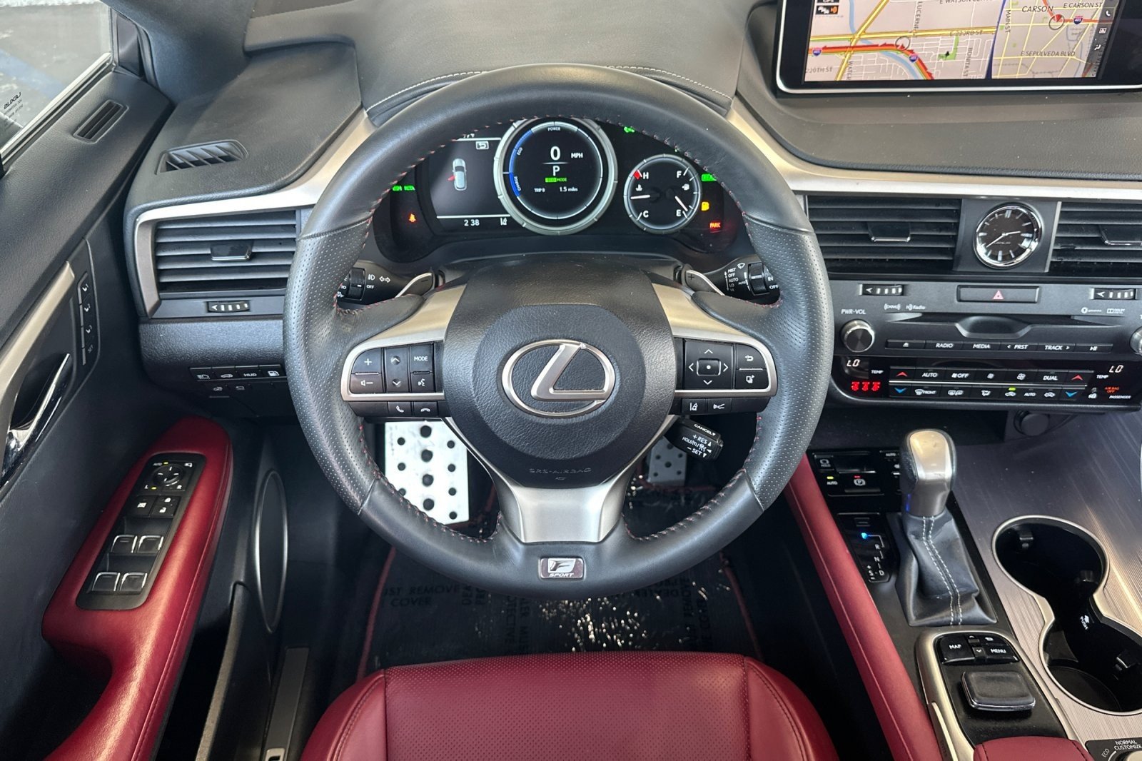 Used 2019 Atomic Silver Lexus RX 450h F SPORT image 13