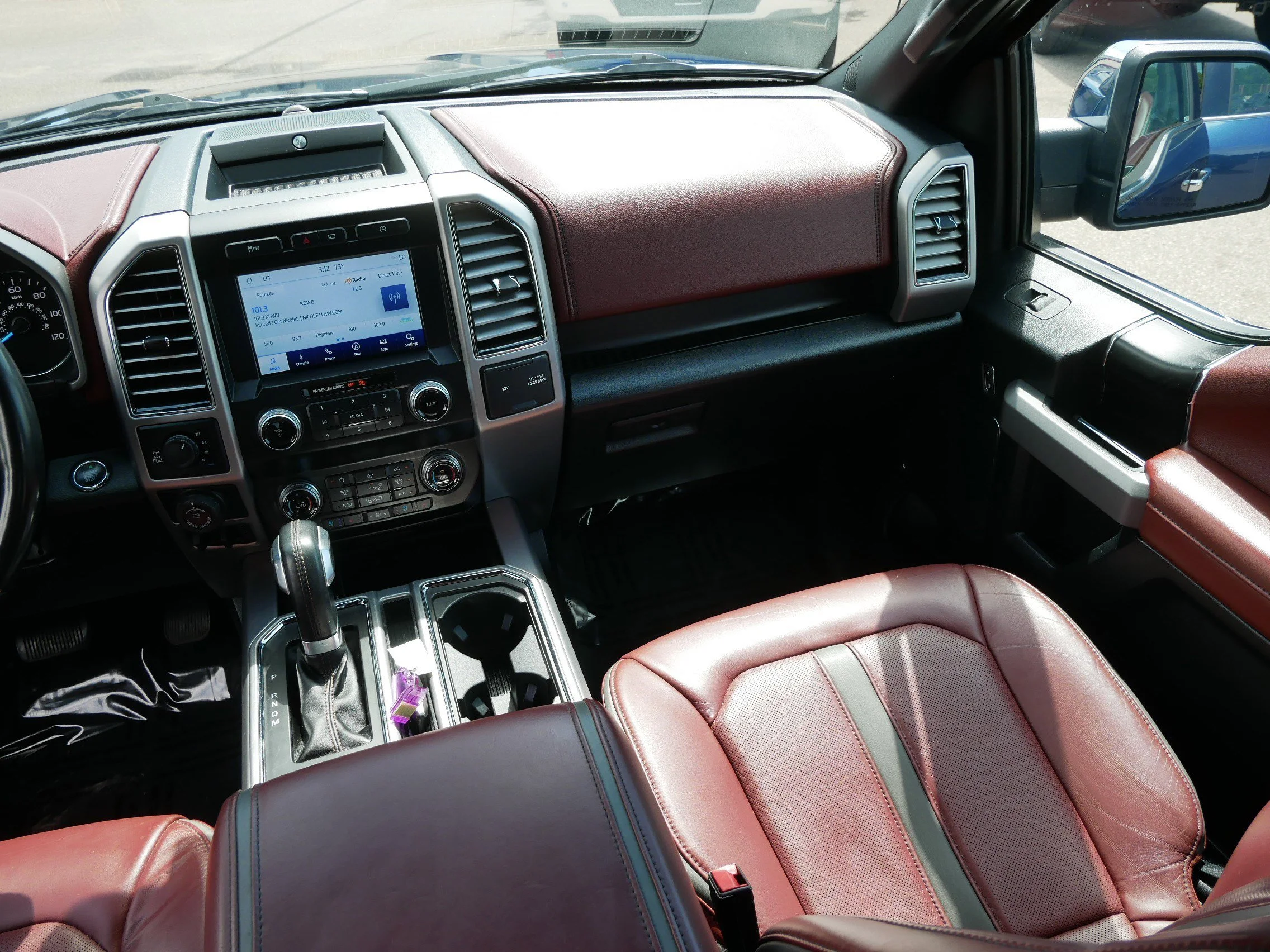 Certified Used 2020 Blue Jeans Metallic Ford Platinum image 11