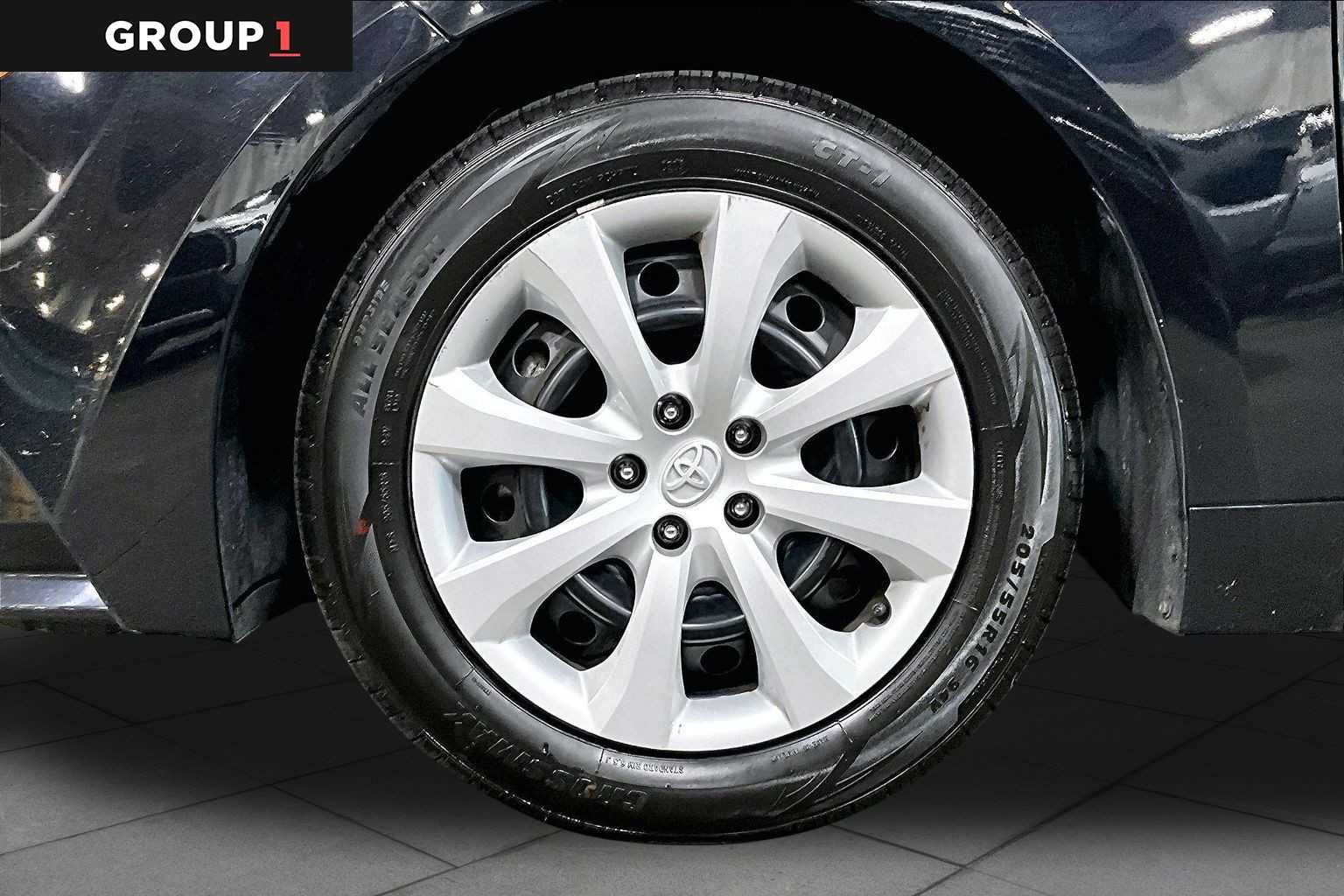 Certified Used 2024 Midnight Black Metallic Toyota LE image 11