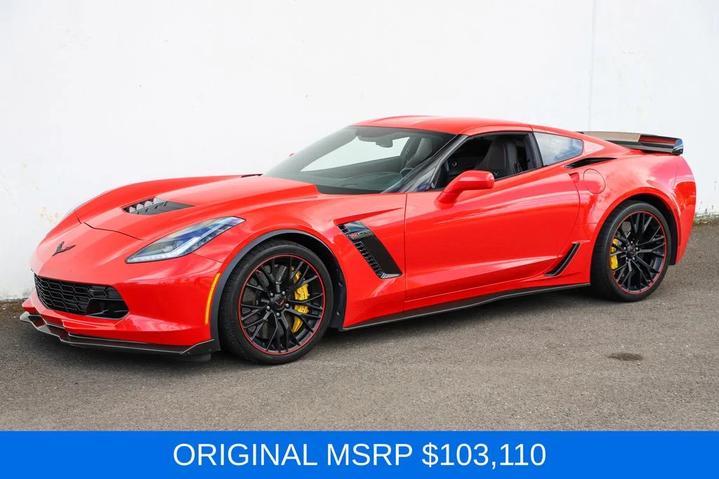 Used 2017 Torch Red Chevrolet Z06 image 35