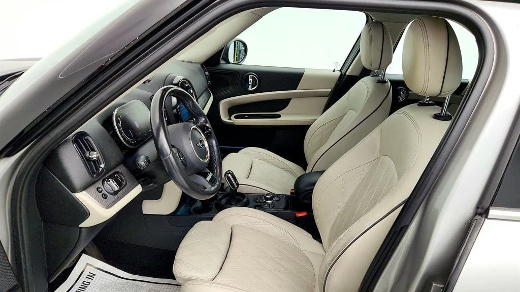 Used 2024 Melting Silver III Metallic MINI Cooper S ALL4, Iconic w/ Chesterfield Leather image 19