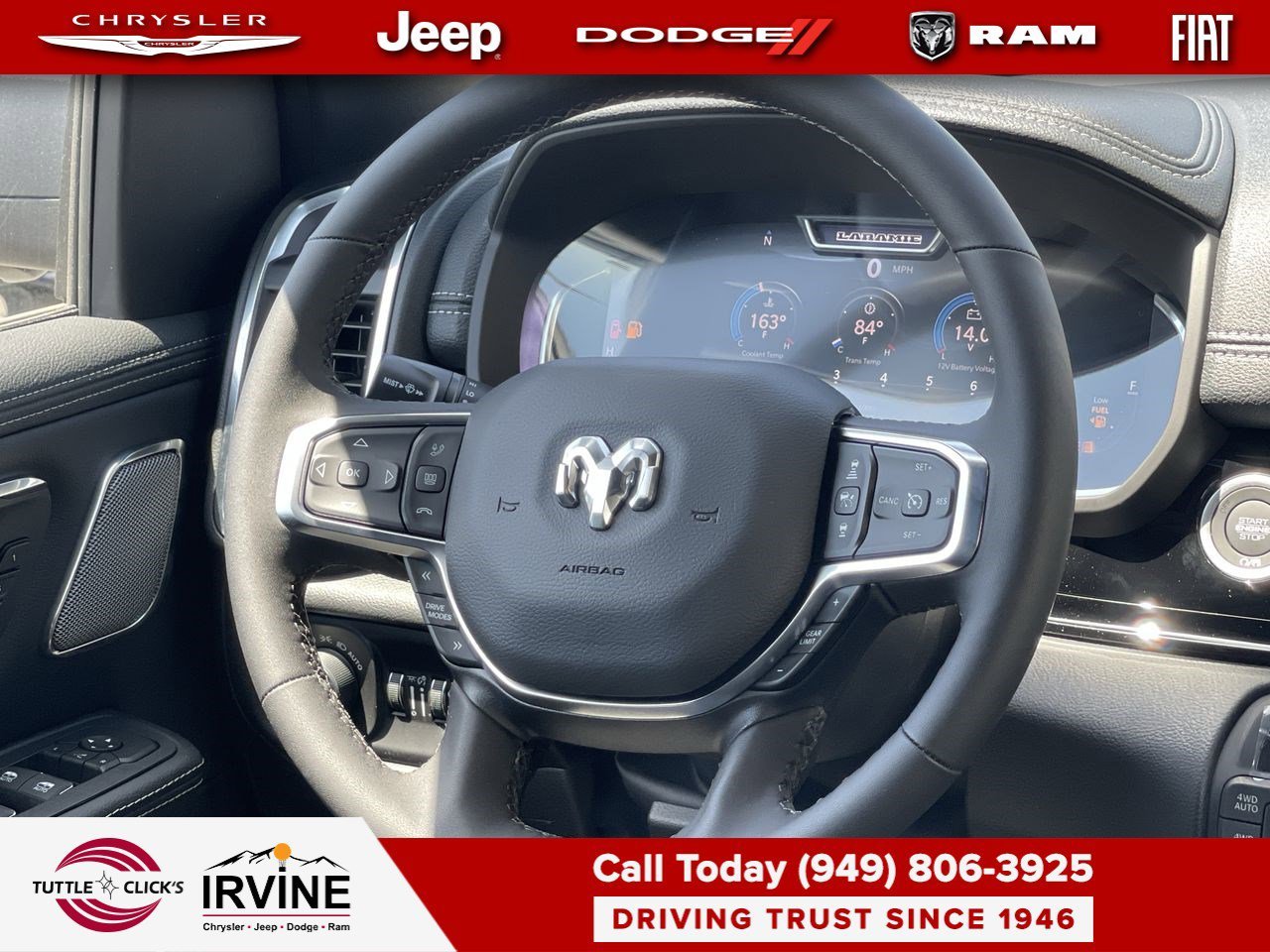 New 2026 Forged Blue Metallic Exterior Paint RAM Laramie image 15