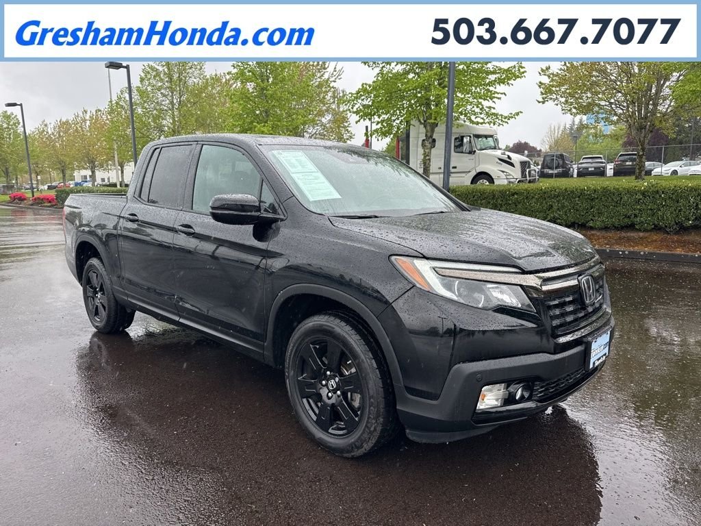 Used 2017 Crystal Black Pearl Honda Black Edition image 1