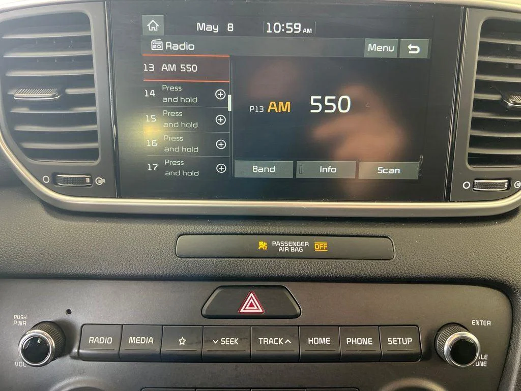 Used 2020 Red Kia LX image 13