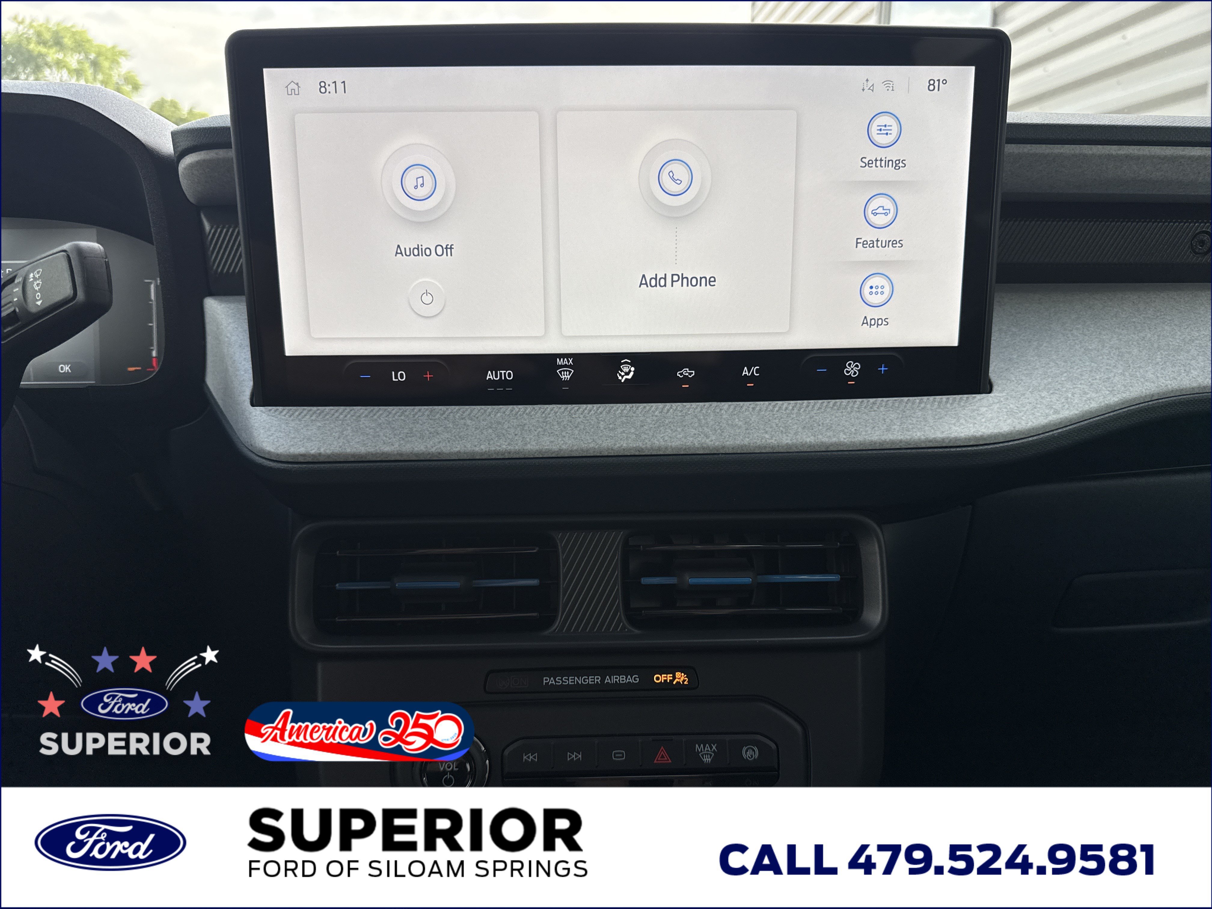 New 2026 Shadow Black Ford XLT image 16