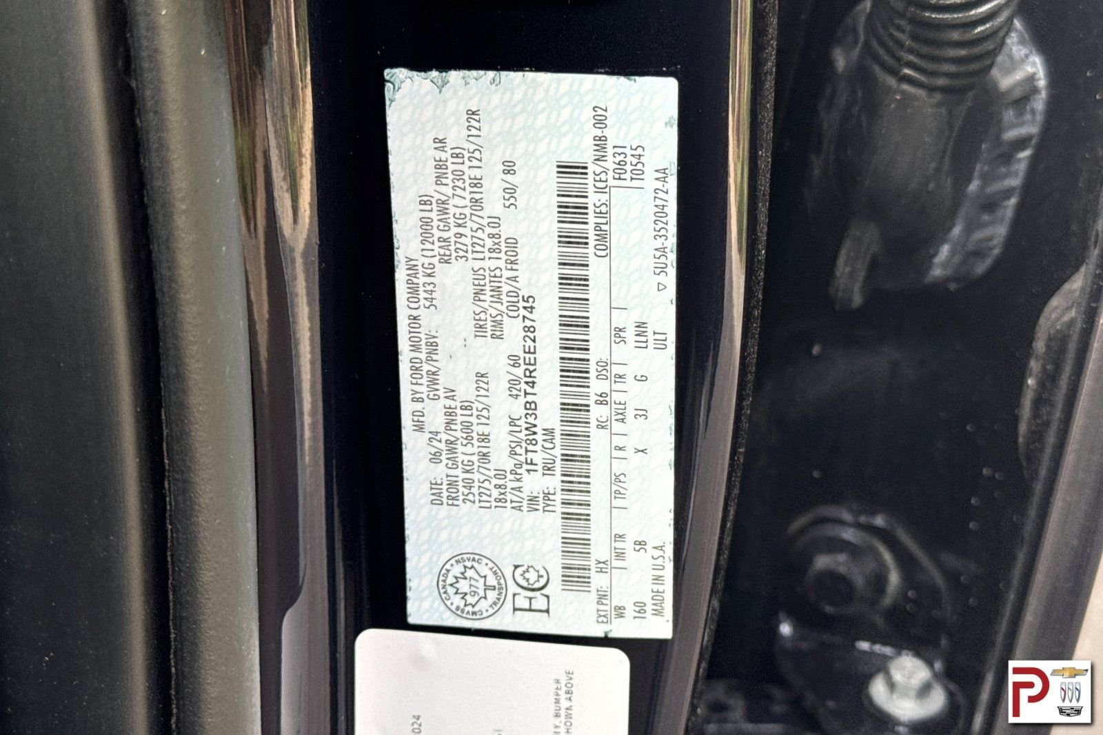 Used 2024 Blue Ford Lariat image 37