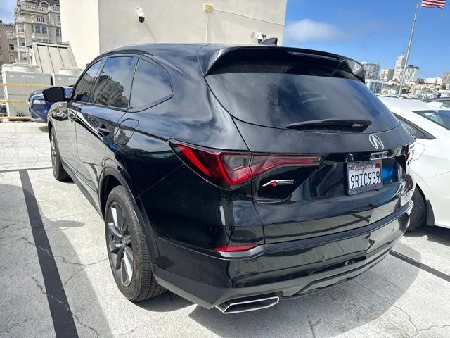 Used 2025 Majestic Black Pearl Acura A-Spec image 6