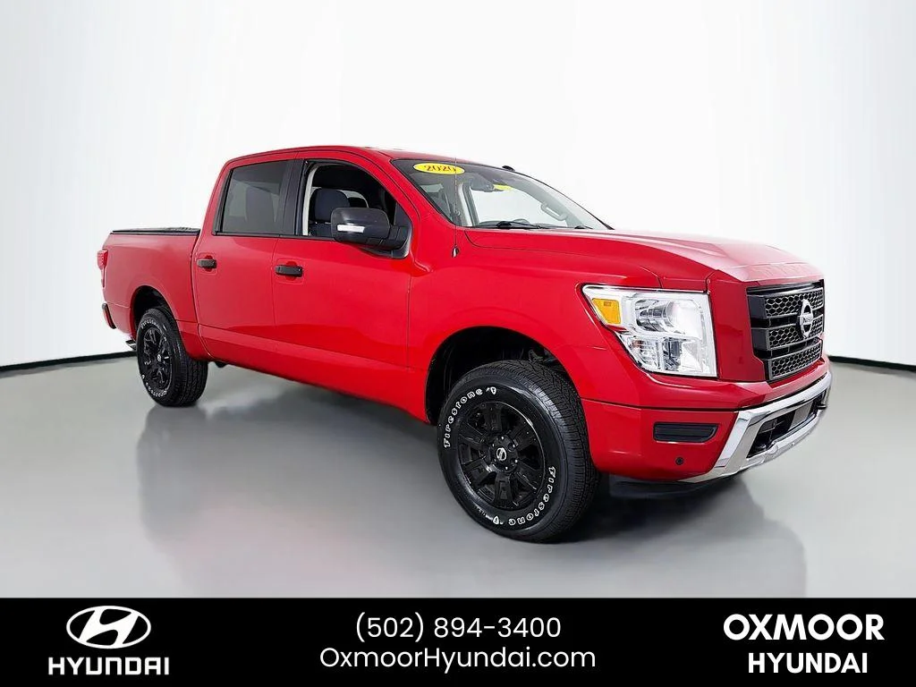 Used 2020 Red Alert Nissan SV image 1