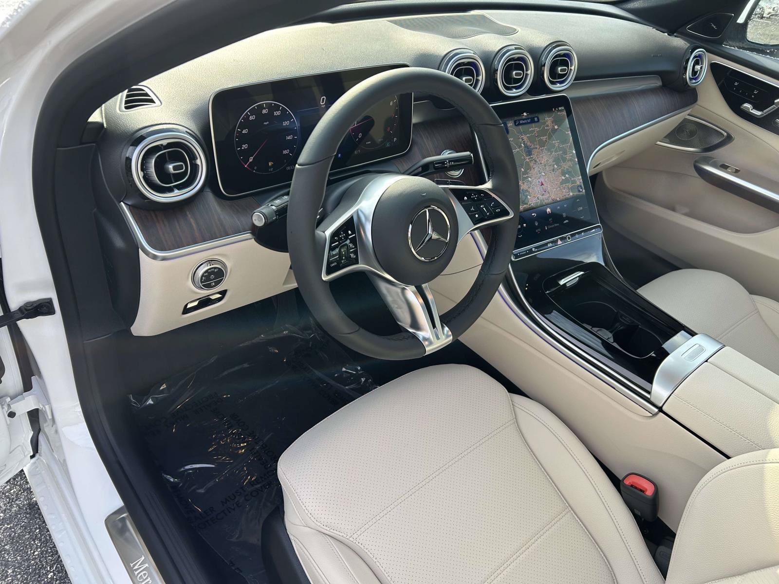 New 2026 Polar White Mercedes-Benz C 300 4MATIC® Sedan image 19