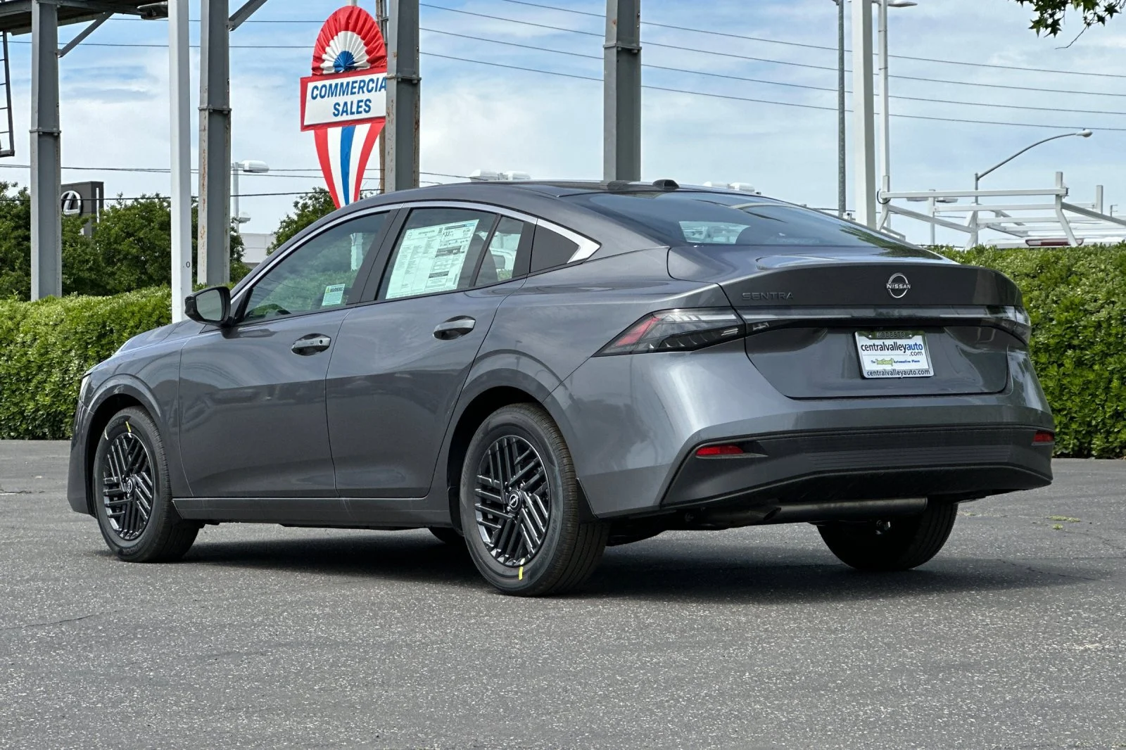New 2026 Gun Metallic Nissan SV image 6