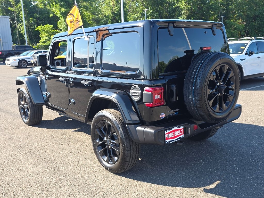 Certified Used 2025 Black Clear Coat Jeep Sahara 4xe image 13
