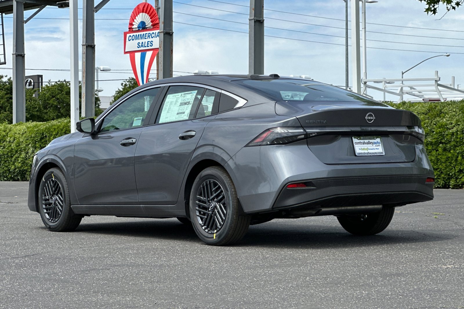 New 2026 Gun Metallic Nissan SV image 6