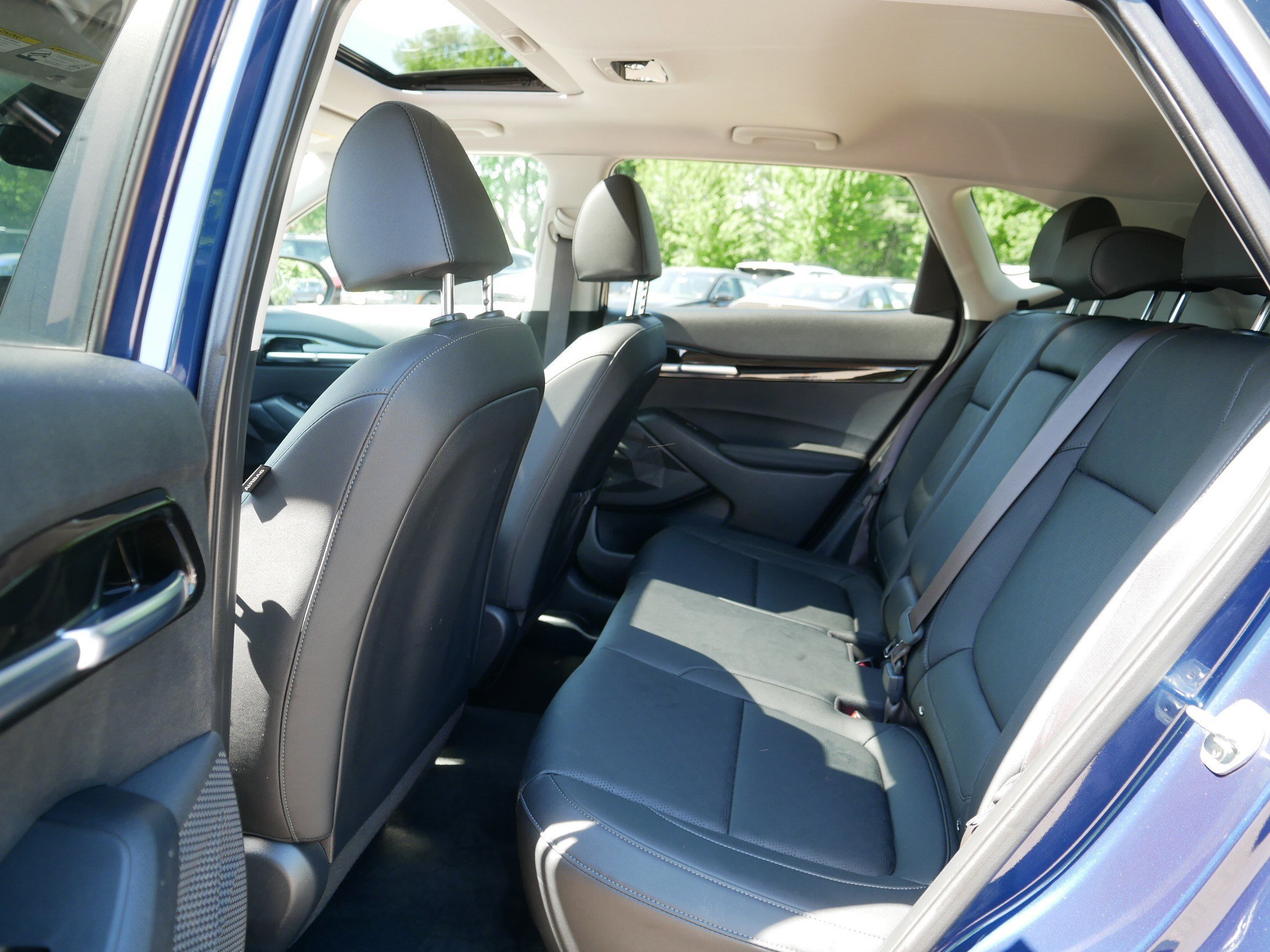 Used 2021 Dark Ocean Blue Kia EX image 35