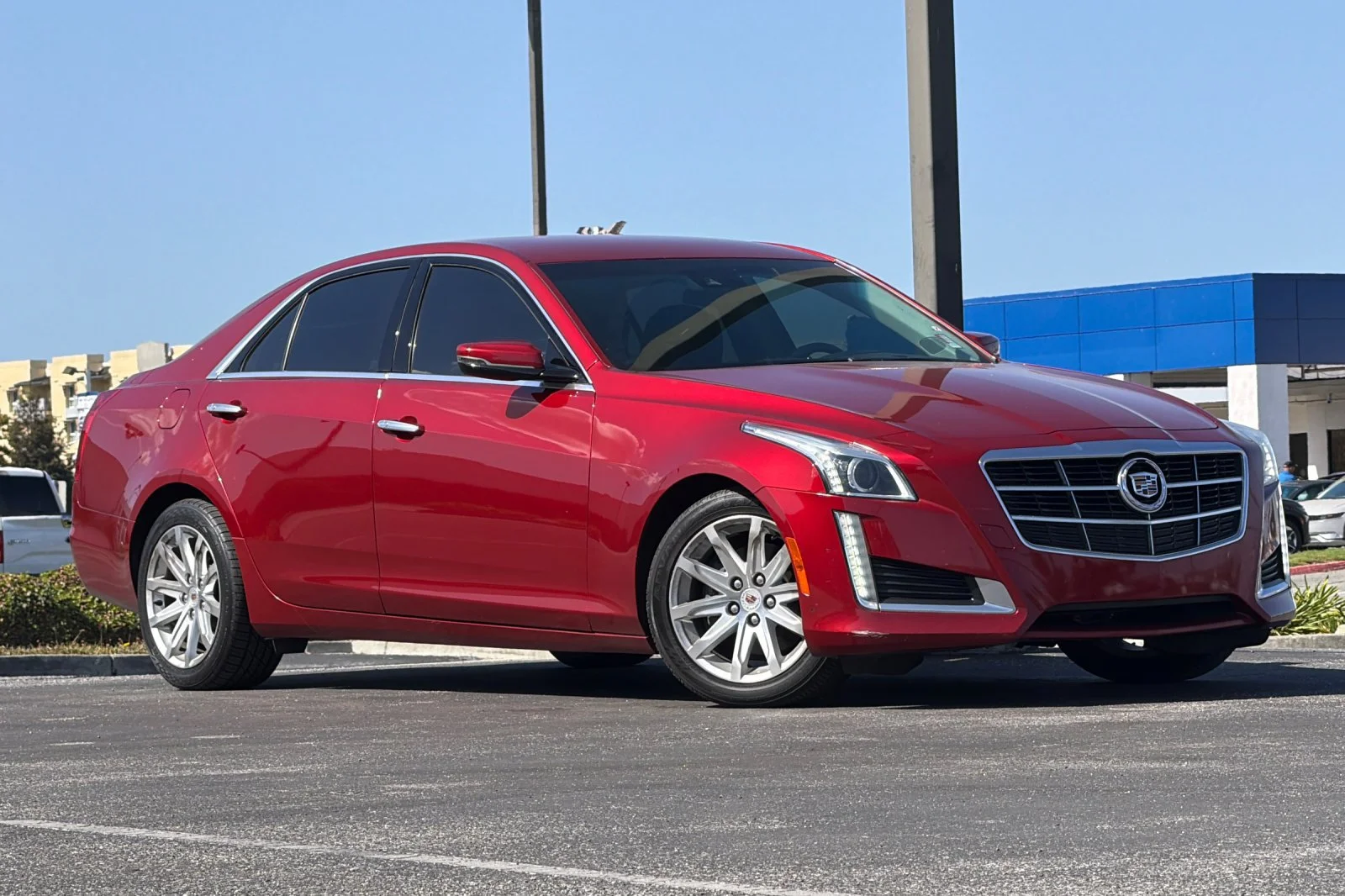 Used 2014 Red Cadillac 3.6L Luxury image 2