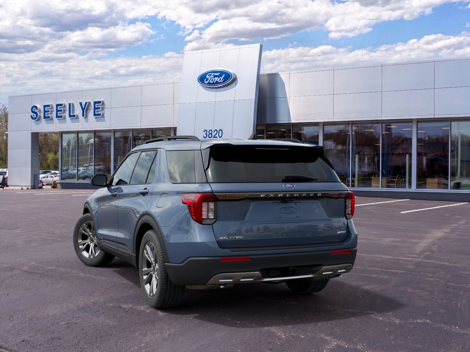New 2027 Blue Ford 4DR 4WD ACTIVE image 4