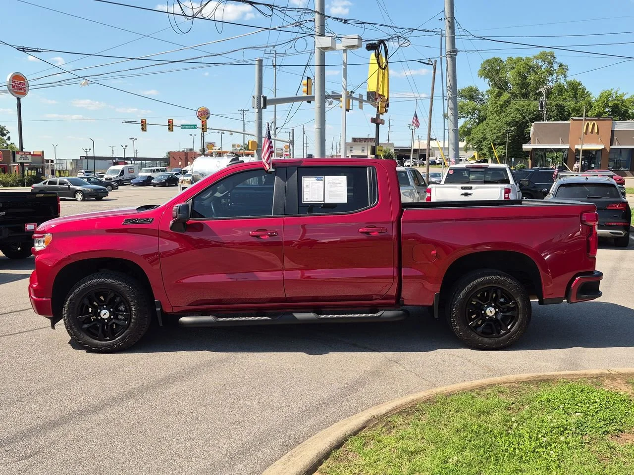 Used 2025 Radiant Red Tintcoat Chevrolet RST image 5