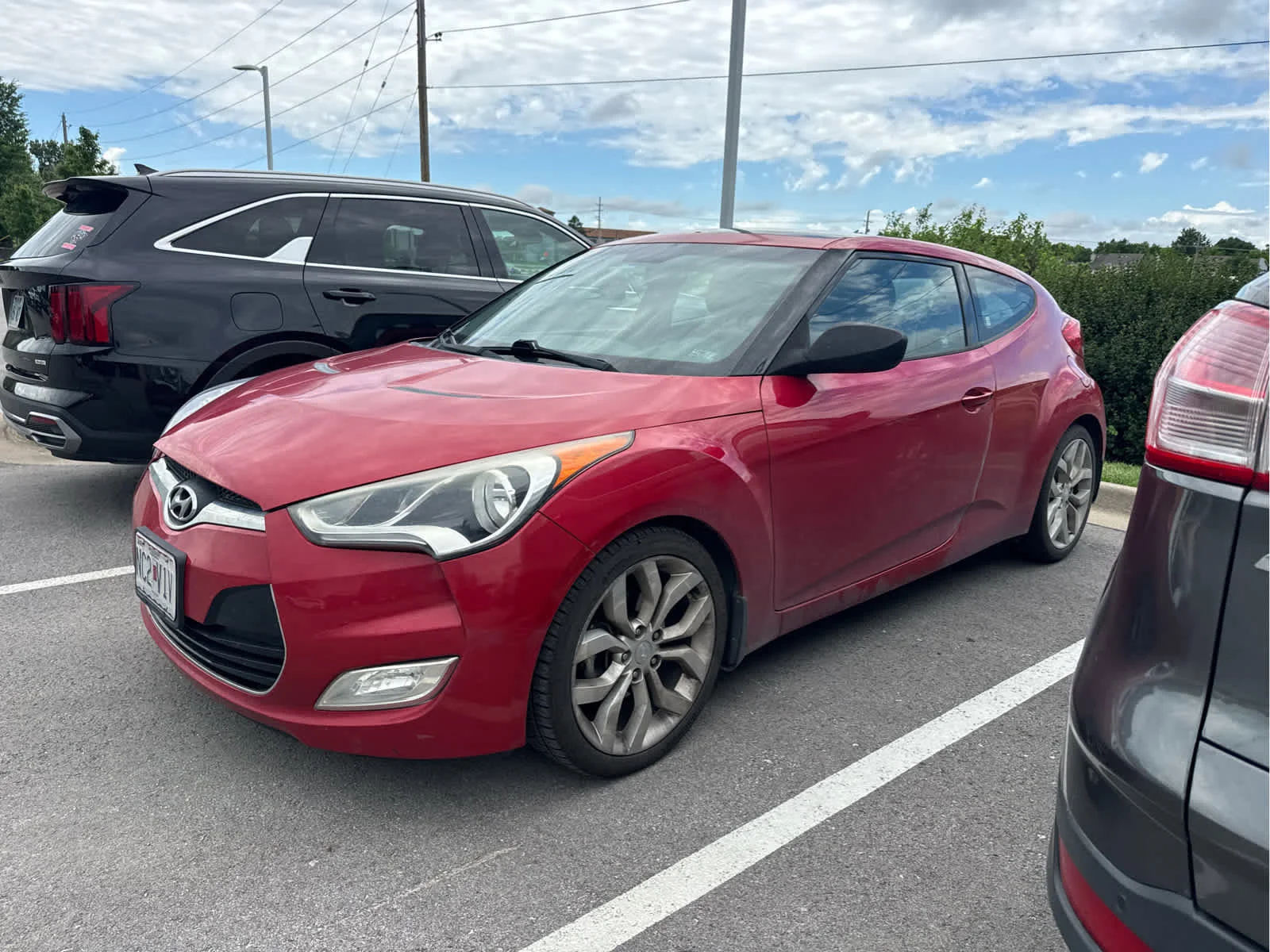 Used 2015 Hyundai Veloster RE:FLEX with VIN KMHTC6AD8FU225515 for sale in Kansas City