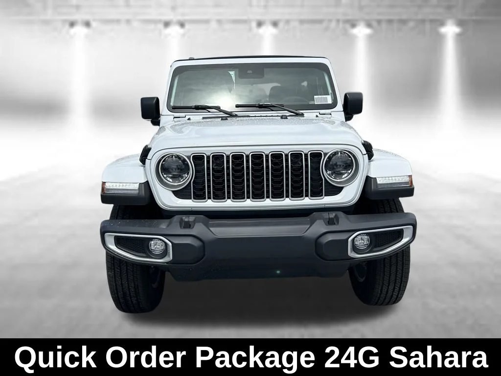 Used 2024 White Jeep Sahara image 3