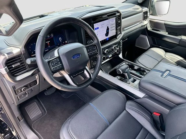 Certified Used 2025 Blue Ford Platinum image 9