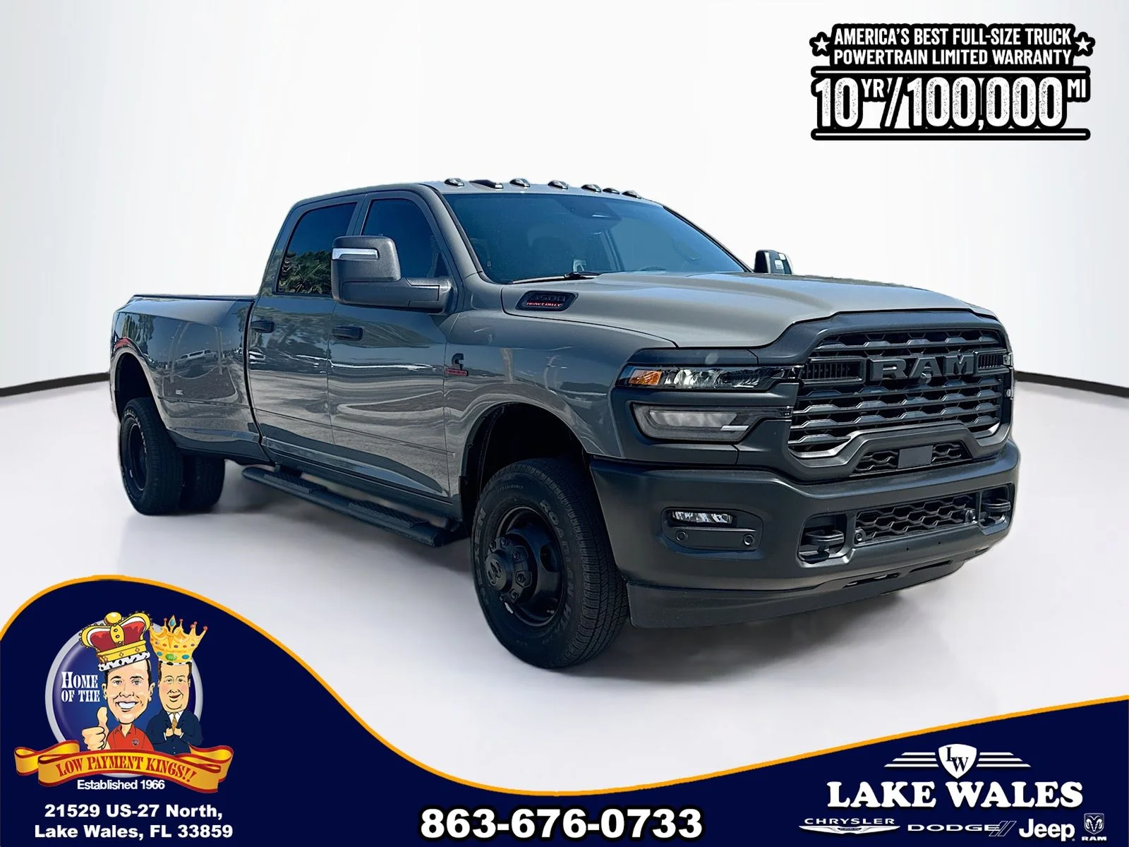 New 2026 Ceramic Gray Clear-Coat Exterior Paint RAM TRADESMAN image 1