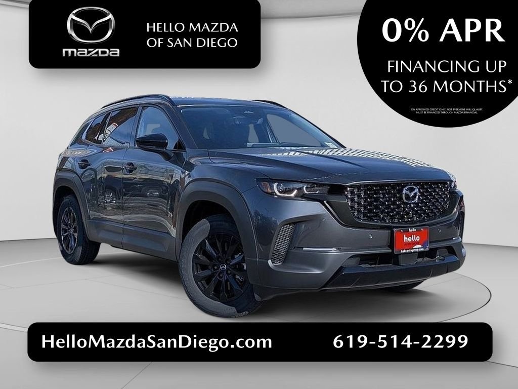 New 2026 Machine Gray Metallic Mazda Premium AWD image 1