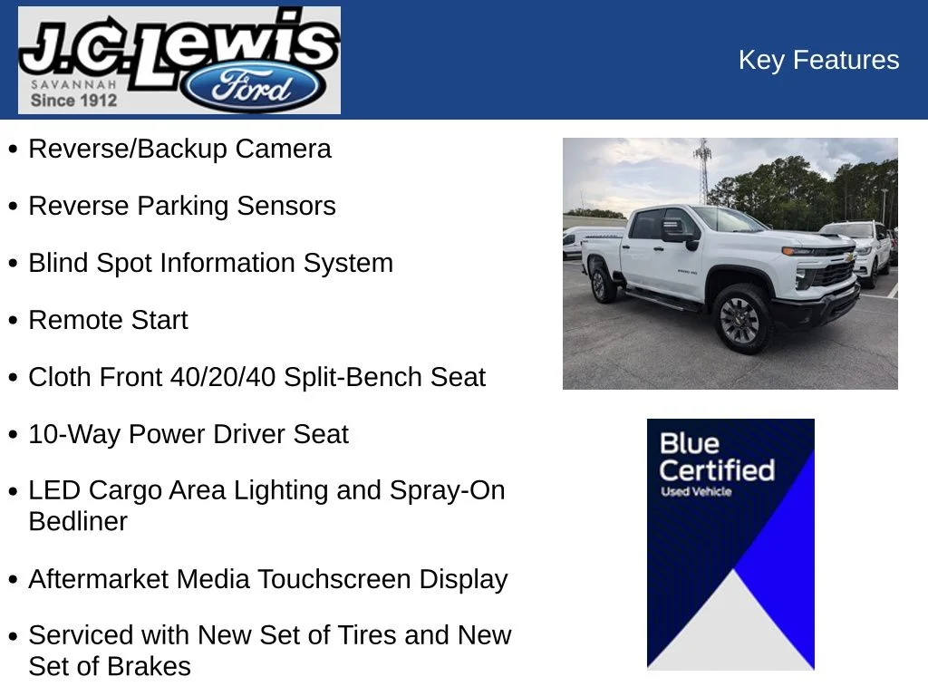 Used 2024 Summit White Chevrolet Custom image 31