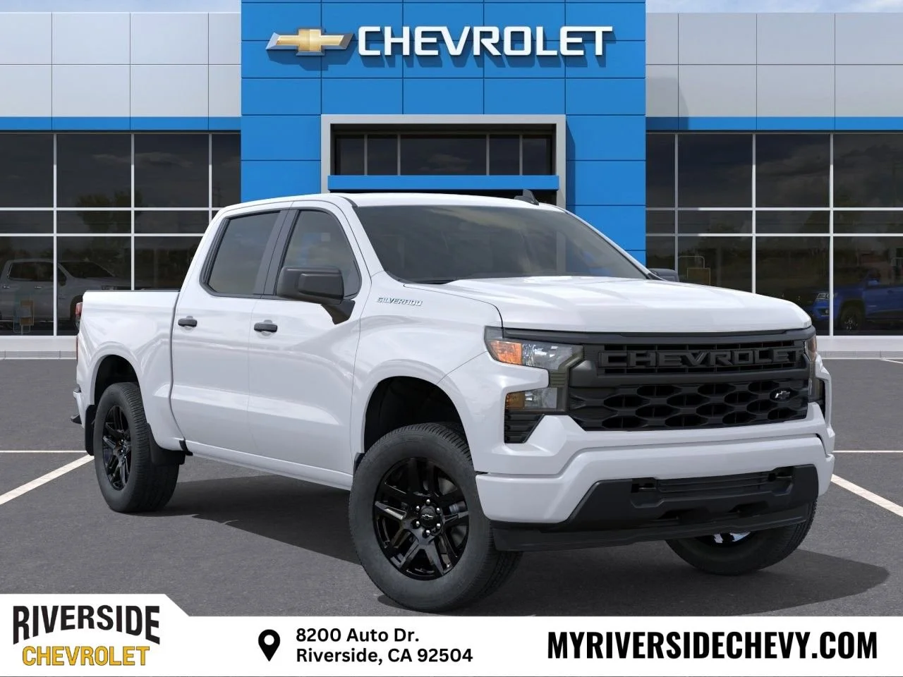 New 2026 Summit White Chevrolet Custom image 1