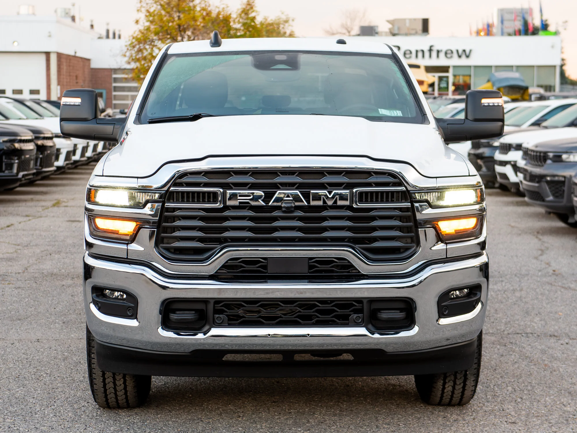New 2027 White RAM Big Horn* Crew Cab 4x4, Level 1 Equip Group, Remote Start, 6.4L HEMI V8 image 12