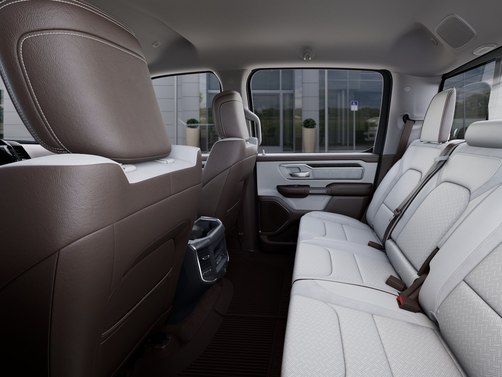 New 2026 Bright White Clear-Coat Exterior Paint RAM Laramie image 49