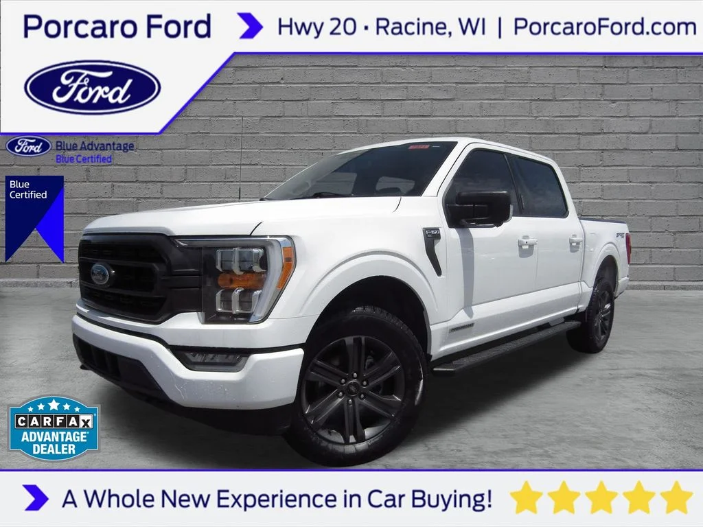 Certified Used 2023 Oxford White Ford XLT image 1
