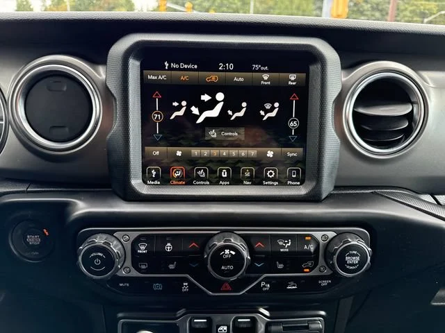 Used 2021 Black Clearcoat Jeep Unlimited Rubicon 4xe image 22
