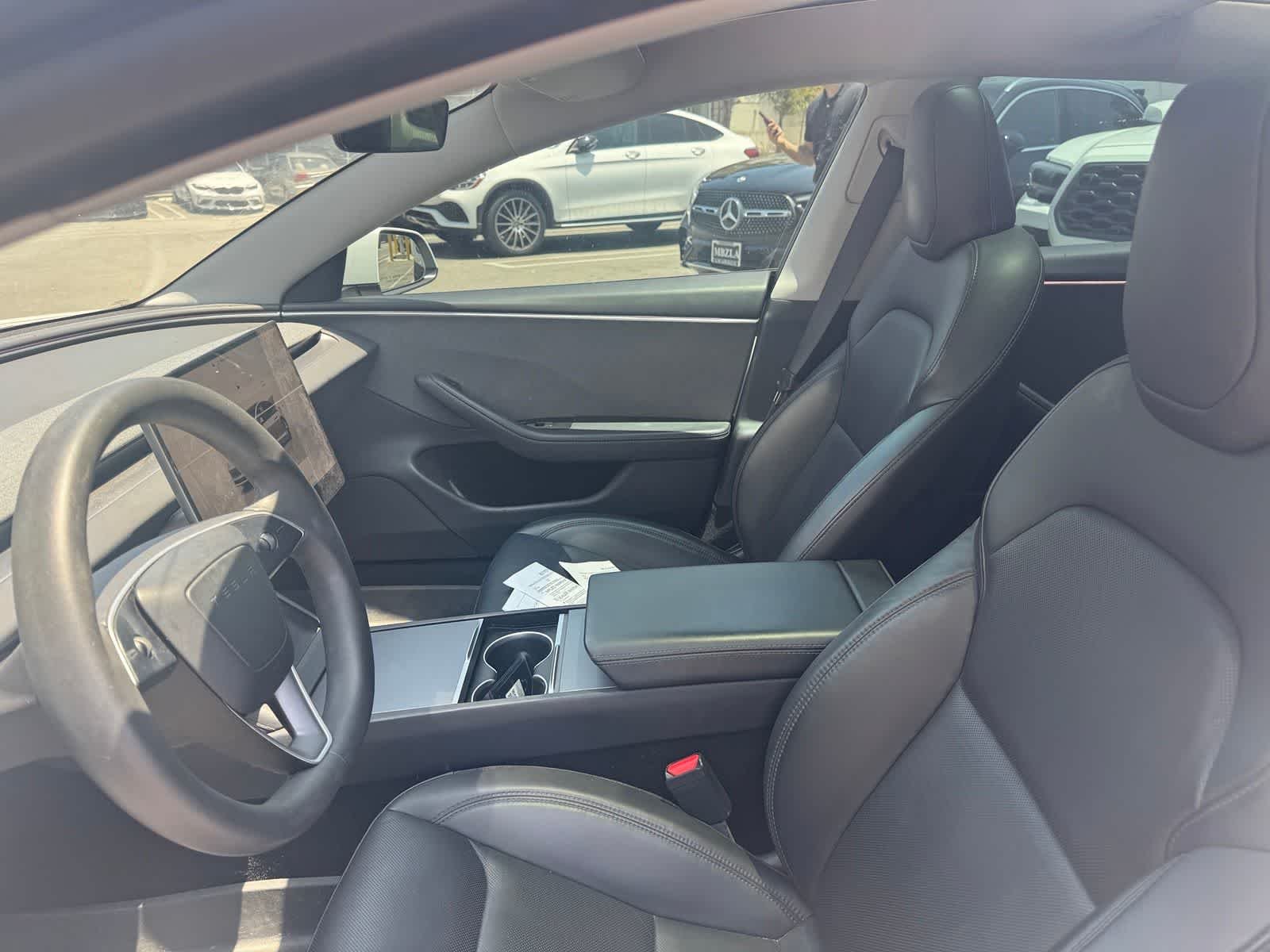 Used 2024 Pearl White Multi-Coat Tesla  image 6