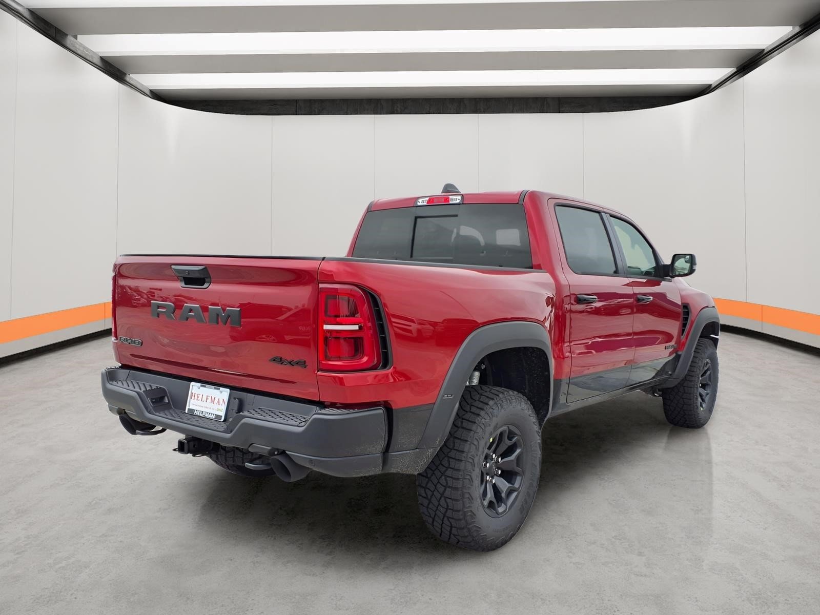 New 2026 Molten Red Pearl-Coat Exterior Paint RAM RHO image 4
