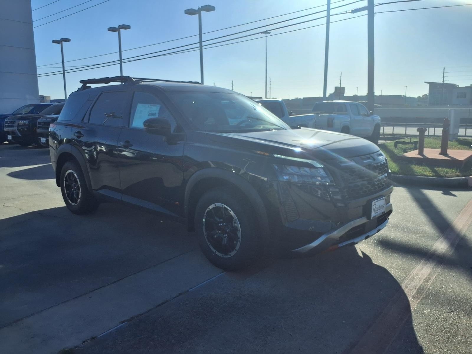 2026 Nissan Pathfinder Rock Creek® Black at Robbins Nissan