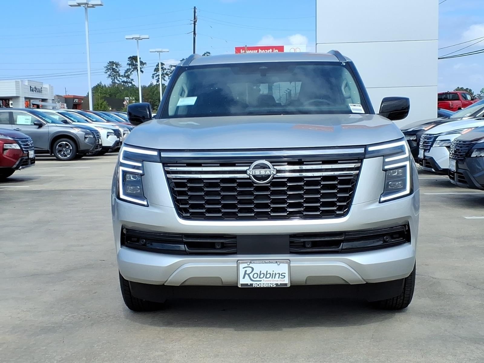 2026 Nissan Armada SV Silver at Robbins Nissan
