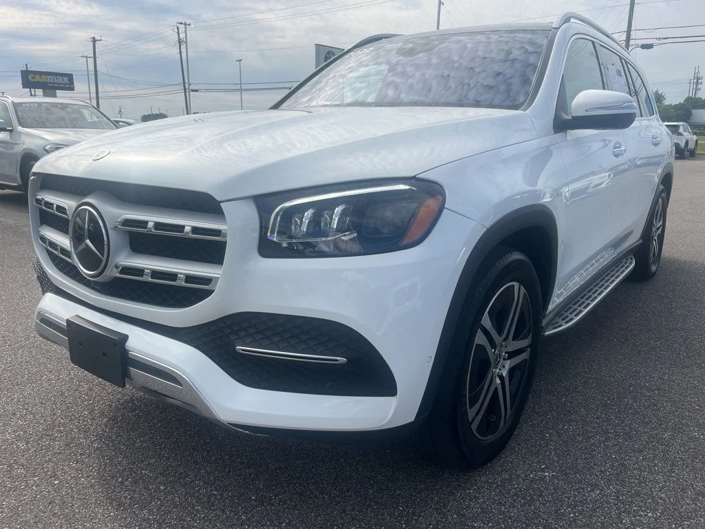 Used 2022 White Mercedes-Benz GLS 450 image 1