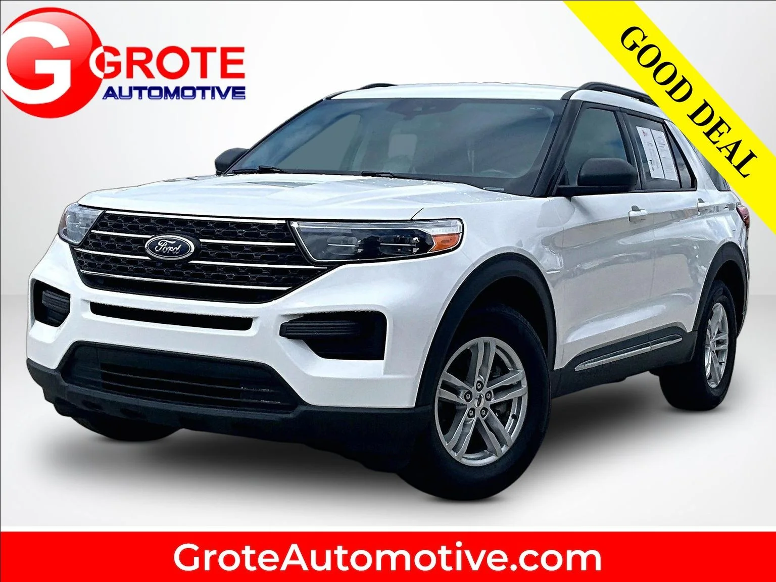 Used 2022 White Ford XLT image 1