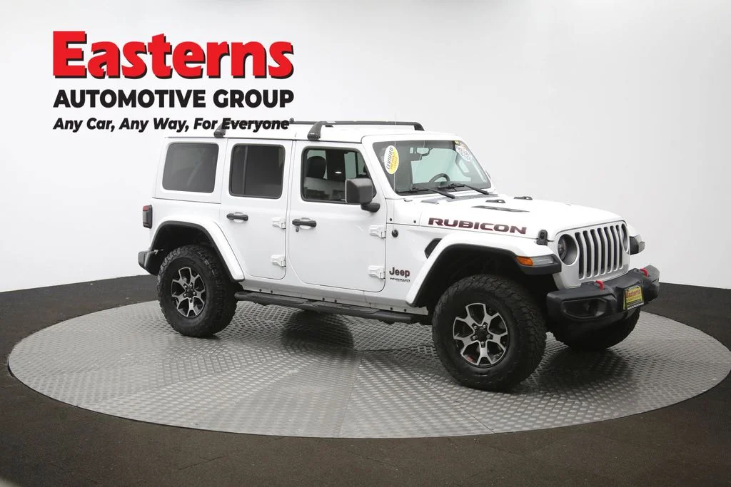 Used 2020 White Jeep Unlimited Rubicon image 50
