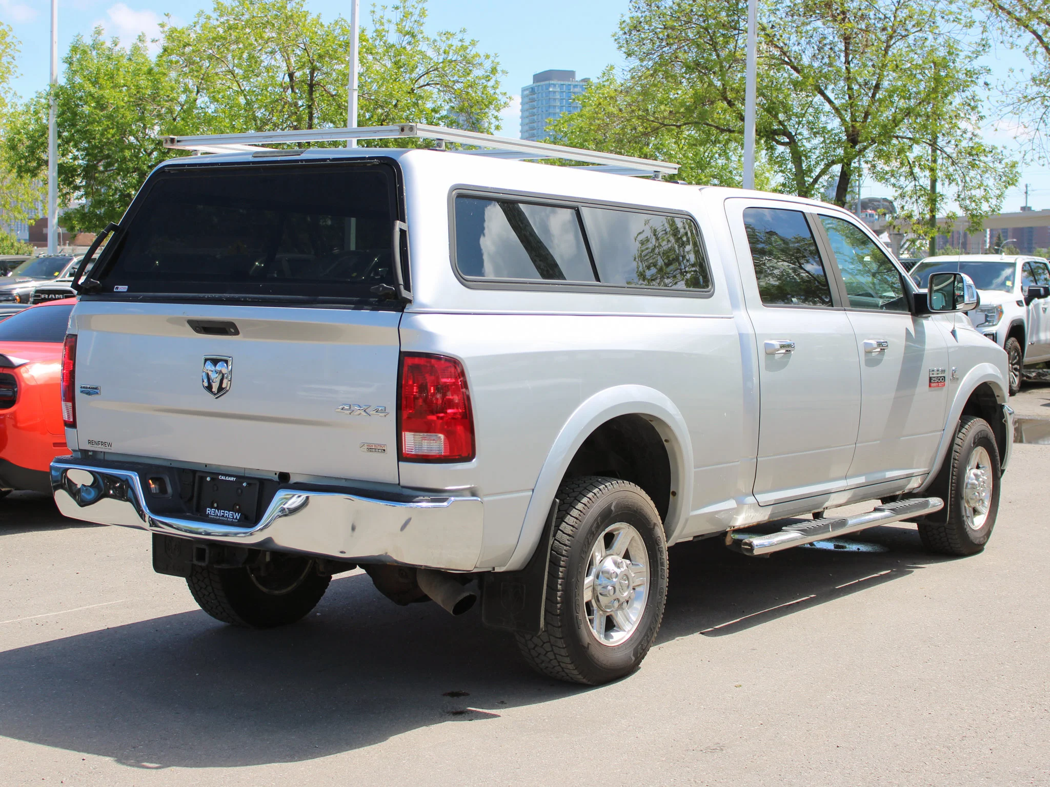 Used 2012 Silver RAM Laramie * Mechanic Special | Cummins | Heated Leather Seats | Canopy | Navigation image 15