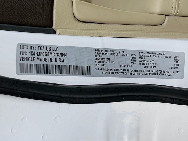 2021 Jeep Grand Cherokee Overland - Photo 32