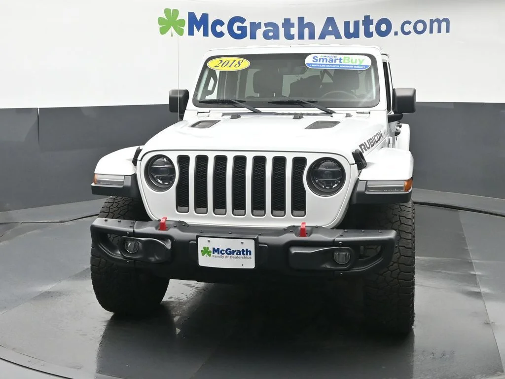 Used 2018 White Jeep Unlimited Rubicon image 20