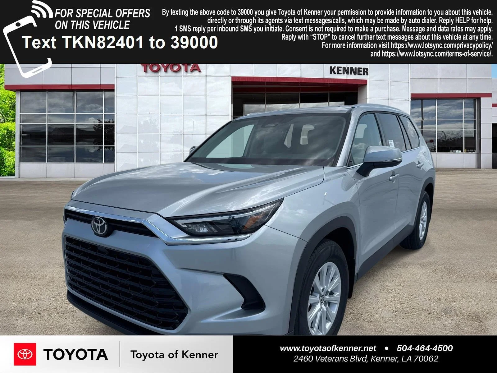 New 2026 Celestial Silver Metallic Toyota XLE image 1