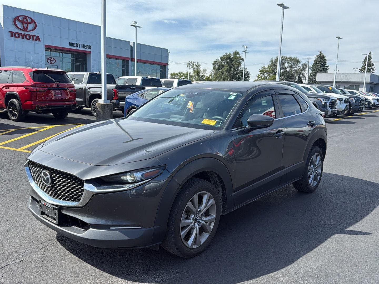 Used 2021 Machine Gray Metallic Mazda Select image 7