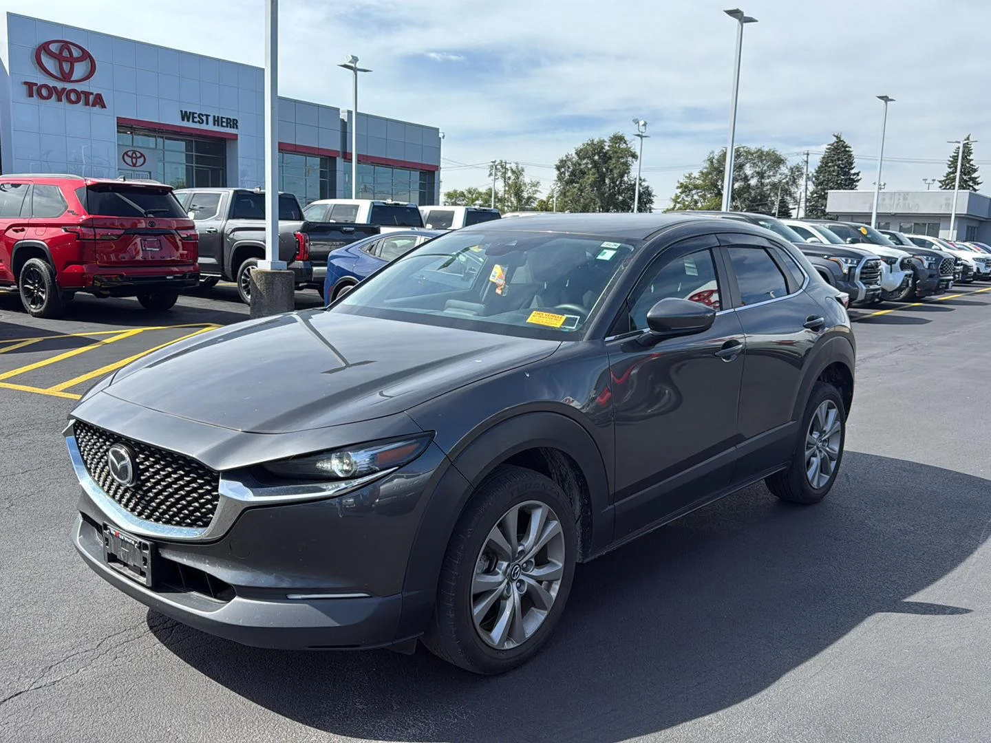 Used 2021 Machine Gray Metallic Mazda Select image 7